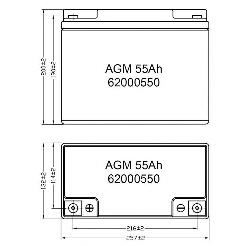 BATTERIE MASTEVOLT AGM